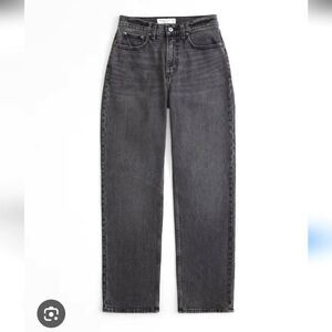 Abercrombie & KATHLEEN POST Vintage High Rise Straight jeans,27/4L